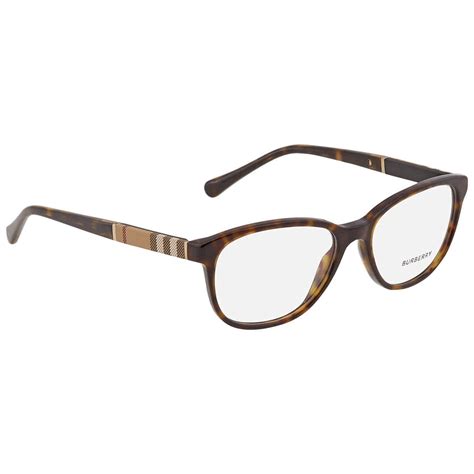 BURBERRY Eyeglasses BE 2172 3002 Dark Havana 